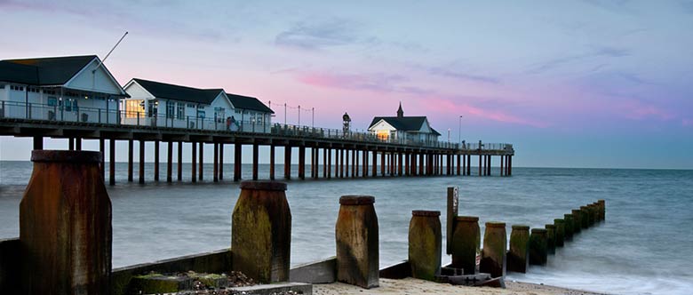 Photograph of the pier at Southwold