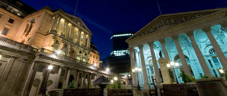 Photograph of the Bank of England